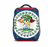 DIYthinker Caso Paese rigido Belize Flag Nord America tracolla zaino regalo dei bambini 15"