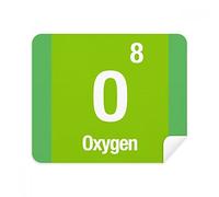 DIYthinker Chemical Oxygen Elemento Scienza Screen del Telefono Cleaner Occhiali Panno di Pulizia 2 Pezzi in Tessuto Scamosciato