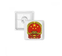 DIYthinker China National Emblem Paese PBT Copritasti con Apertura per Tastiera Meccanica Bianco OEM Nessun Simbolo di Stampa