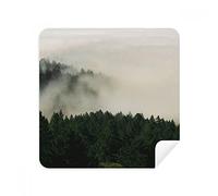 DIYthinker Cielo Cielo Montagna Nebbia Foresta Occhiali Panno di Pulizia dello Schermo del Telefono Cleaner Tessuto della Pelle Scamosciata 2 Pezzi