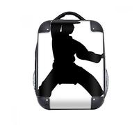 DIYthinker Cina Arte Marziale di Shaolin Kung Fu Modello Rigido di Cassa della Spalla Zaino di Trasporto Regalo dei Bambini 15"