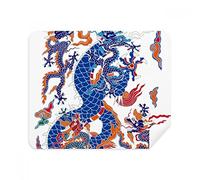 DIYthinker Cina Drago Cinese della Nube dello Schermo del Modello del Telefono Cleaner Occhiali Panno di Pulizia 2 Pezzi in Tessuto Scamosciato