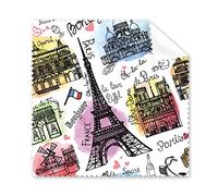DIYthinker dificabile France Mark Interesse Nazionale Bandiera Architettura del Paesaggio Personalizzato Illustrazione Modello Occhiali Panno Panno di Pulizia dello Schermo del Telefono 5pcs