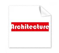DIYthinker Corso e dello Schermo del Telefono Maggiore Architettura Rosso Occhiali Panno di Pulizia del Panno 5pcs Cleaner