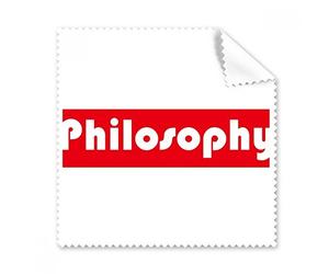 DIYthinker Corso e dello Schermo del Telefono Maggiore Filosofia Rosso Occhiali Panno di Pulizia del Panno 5pcs Cleaner