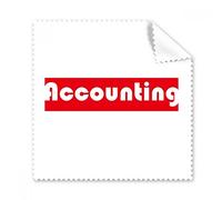 DIYthinker Corso e dello Schermo del Telefono Maggiore Parola Rosso Occhiali Panno di Pulizia del Panno Accounting 5pcs Cleaner
