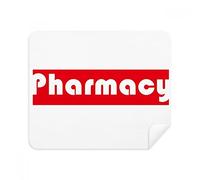 DIYthinker Corso E Il Maggiore Farmacia Red Phone Pulizia dello Schermo Occhiali Panno di Pulizia 2 Pezzi in Tessuto Scamosciato