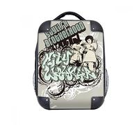 DIYthinker Custodia rigida Graffiti Via Cultura Ragazzo Stylish Fratellanza tracolla zaino regalo dei bambini 15"