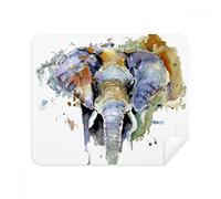 DIYthinker Elephant personalità Verniciato dello Schermo degli Animali Telefono Cleaner Occhiali Panno di Pulizia 2 Pezzi in Tessuto Scamosciato