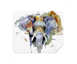 DIYthinker Elephant personalità Verniciato dello Schermo degli Animali Telefono Cleaner Occhiali Panno di Pulizia 2 Pezzi in Tessuto Scamosciato