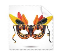 DIYthinker Feather Maschera Buon Carnevale di Venezia Occhiali Panno Panno di Pulizia dello Schermo del Telefono Cleaner 5Pcs Regalo