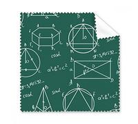 DIYthinker Figura Geometrica Tridimensionale Figura Scienze Matematiche Formula Calcolo Occhiali Panno di Pulizia del Panno dello Schermo del Telefono 5pcs Cleaner