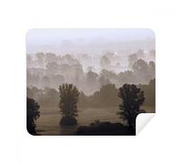 DIYthinker Foresta di Mattina Grassland Nebbia Sun Screen del Telefono Cleaner Occhiali Panno di Pulizia 2 Pezzi in Tessuto Scamosciato