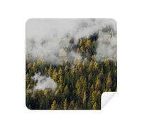 DIYthinker Foresta Montagna Nebbia Nube Autunno Occhiali Panno di Pulizia dello Schermo del Telefono Cleaner Tessuto della Pelle Scamosciata 2 Pezzi