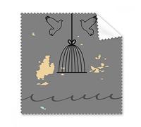 DIYthinker Gabbia astratta Piante Art Pattern Occhiali Panno panno di pulizia dello schermo del telefono Cleaner 5Pcs regalo