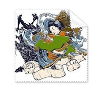 DIYthinker Giappone Cultura Tradizionale colorato Kimono Donna Samurai Sword Saluto Art Style Giapponese Illustrazione Occhiali Panno Panno di Pulizia dello Schermo del Telefono 5pcs Cleaner