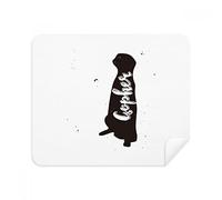DIYthinker Giraffa Bianco e Nero Animale Screen Phone Cleaner Occhiali Panno di Pulizia 2 Pezzi in Tessuto Scamosciato