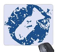 DIYthinker Gomma Mousepad Mouse Game Pad Regalo Simbolo Pace Blu Semplice Creative Design Rotonda Illustrazione Modello Rettangolo Antiscivolo