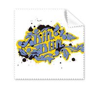 DIYthinker Graffiti Via Cultura Hip-Hop Rock And Roll Bin Box Art Illustrazione Modello dello Schermo del Telefono Occhiali Panno Panno di Pulizia 5pcs Cleaner