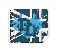 DIYthinker Graffiti Via Divisione Blu Denim dello Schermo del Modello del Telefono Cleaner Occhiali Panno di Pulizia 2 Pezzi in Tessuto Scamosciato