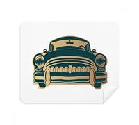 DIYthinker Green Classic Cars Silhouette dello Schermo del Modello del Telefono Cleaner Occhiali Panno di Pulizia 2 Pezzi in Tessuto Scamosciato