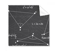 DIYthinker Grigio Angolo Matematica Scienza Formula Calcolo Occhiali Panno di Pulizia del Panno dello Schermo del Telefono 5pcs Cleaner