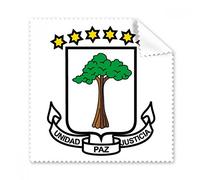 DIYthinker Guinea Equatoriale Nazionale Emblema Occhiali Panno di Pulizia del Panno dello Schermo del Telefono Cleaner 5Pcs