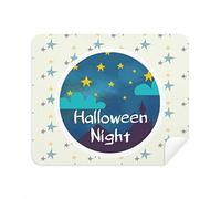 DIYthinker Il Cielo di Notte di Halloween Screen Phone Cleaner Occhiali Panno di Pulizia 2 Pezzi Tessuto della Pelle Scamosciata