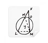 DIYthinker Illustrazione trigonometriche Matematica vettoriale Occhiali Panno di Pulizia dello Schermo del Telefono Cleaner Tessuto della Pelle Scamosciata 2 Pezzi