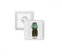 DIYthinker La Paura dei Fantasmi Halloween Happy PBT Copritasti con Apertura per Tastiera Meccanica Bianco OEM Nessun Simbolo di Stampa