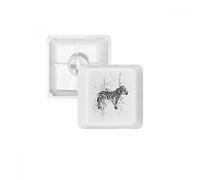 DIYthinker Messicano Zebra Simple Bianco e Nero PBT Copritasti con Apertura per Tastiera Meccanica Bianco OEM Nessun Simbolo di Stampa