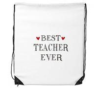 DIYthinker Migliore Insegnante di citare Sempre Rispettato Borse dello Zaino Drawstring Shopping Regalo Sport