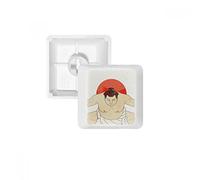 DIYthinker Monte Fuji Giapponese Ukiyo-e Sumo PBT Copritasti con Apertura per Tastiera Meccanica Bianco OEM Nessun Simbolo di Stampa