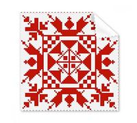 DIYthinker Mosaico Russia Rosso Style Texture Paese Modello Occhiali Panno di Pulizia del Panno dello Schermo del Telefono 5pcs Cleaner