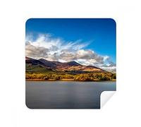 DIYthinker Mountain Crystal Lake Scienza Paesaggio della Natura Occhiali Panno di Pulizia dello Schermo del Telefono Cleaner Tessuto della Pelle Scamosciata 2 Pezzi