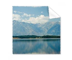 DIYthinker Mountain River Forest Reflection Nube Occhiali Panno di Pulizia del Panno dello Schermo del Telefono 5pcs Cleaner