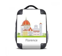 DIYthinker Nazionale del modello Italia Firenze Paesaggio Hard Case tracolla zaino regalo dei bambini 15"