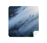 DIYthinker Nebbia Foresta Mist Nubi Montagna Natura Occhiali Panno di Pulizia dello Schermo del Telefono Cleaner Tessuto della Pelle Scamosciata 2 Pezzi