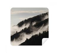 DIYthinker Nebbia Foresta Mist Sky e Nuvole Montagna Occhiali Panno di Pulizia dello Schermo del Telefono Cleaner Tessuto della Pelle Scamosciata 2 Pezzi