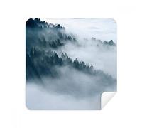 DIYthinker Nebbia Foresta Montagna Nube Occhiali Panno di Pulizia dello Schermo del Telefono Cleaner Tessuto della Pelle Scamosciata 2 Pezzi