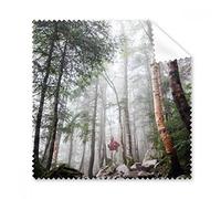 DIYthinker Nebbia Scienze Forestali Paesaggio della Natura Occhiali Panno di Pulizia del Panno dello Schermo del Telefono Cleaner 5Pcs