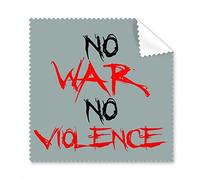 DIYthinker No War No Violenza Amore Pace Mondiale Occhiali Panno Panno di Pulizia Cleaner Screen Phone 5Pcs Regalo
