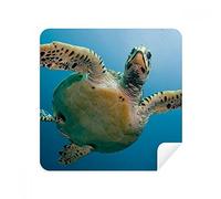 DIYthinker Ocean Blue Water Turtle Scienza Nature Picture Occhiali Panno di Pulizia dello Schermo del Telefono Cleaner Tessuto della Pelle Scamosciata 2 Pezzi