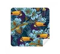 DIYthinker Orchid Uccello Piazza Modello Continuo di Animali Occhiali Panno di Pulizia dello Schermo del Telefono Cleaner Tessuto della Pelle Scamosciata 2 Pezzi