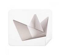 DIYthinker Origami Geometrica Astratta della Nave dello Schermo del Modello del Telefono Cleaner Occhiali Panno di Pulizia 2 Pezzi in Tessuto Scamosciato