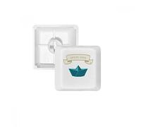 DIYthinker Paper Folding Ocean AMA Il Mare in Barca a Vela PBT Copritasti con Apertura per Tastiera Meccanica Bianco OEM Nessun Simbolo di Stampa R2