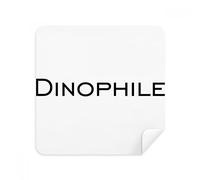 DIYthinker Parola Elegante Dinophile Occhiali Panno di Pulizia dello Schermo del Telefono Cleaner 2pcs Tessuto della Pelle Scamosciata