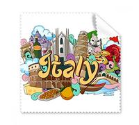 DIYthinker Pisa Duomo di Milano Italia Graffiti Occhiali Panno di Pulizia del Panno dello Schermo del Telefono 5pcs Cleaner
