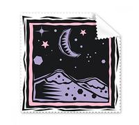 DIYthinker Purple Mountain Luna Stars Mexicon Cultura Incisione di Elemento di Occhiali Panno di Pulizia del Panno dello Schermo del Telefono 5pcs Cleaner
