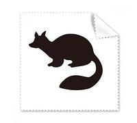DIYthinker Rappresentazione Animal Marten Nero Occhiali Panno di Pulizia del Panno dello Schermo del Telefono Cleaner 5Pcs